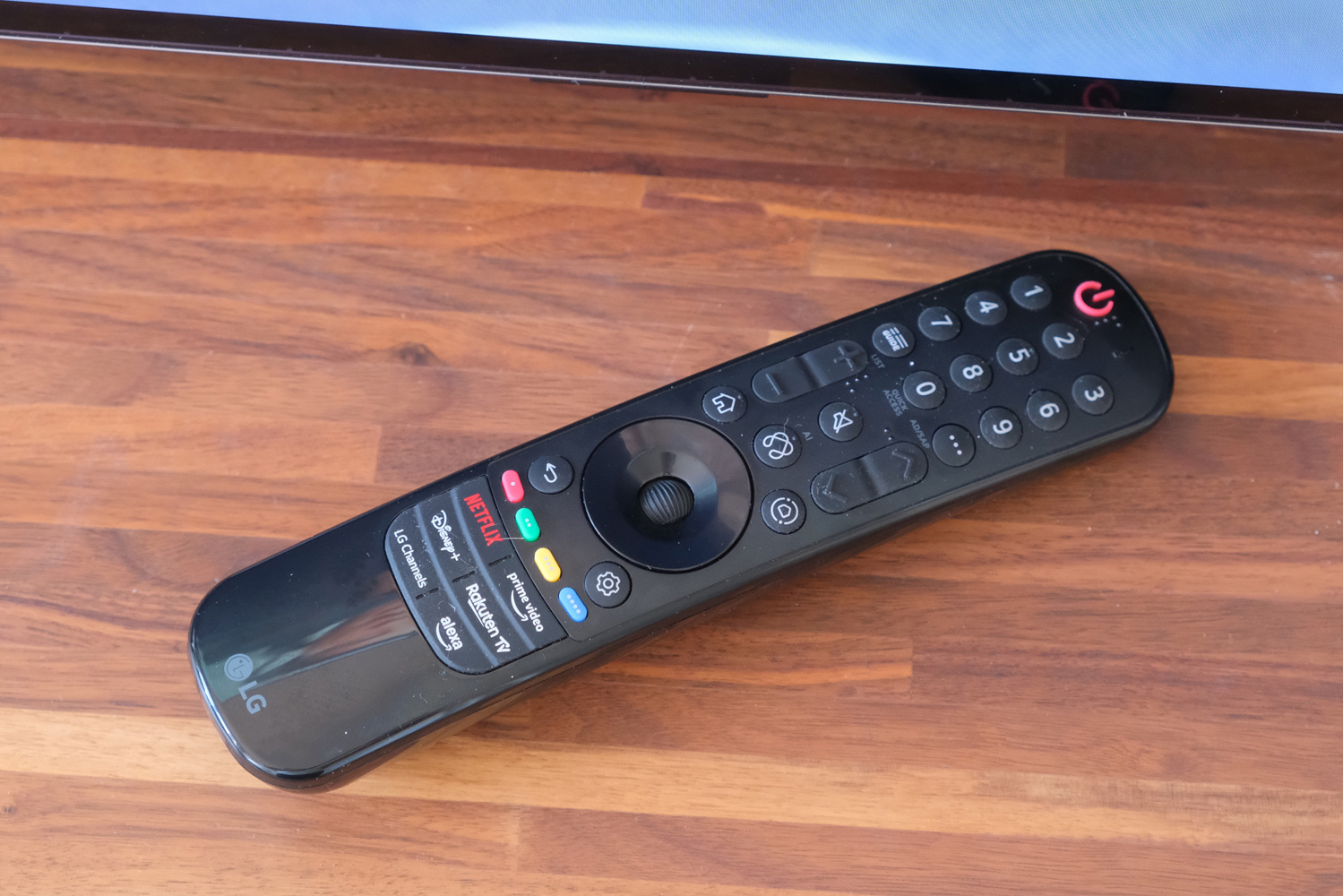 LG C5 OLED 42in review remote