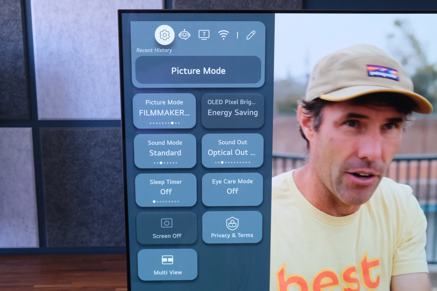 LG C5 OLED 42in review settings