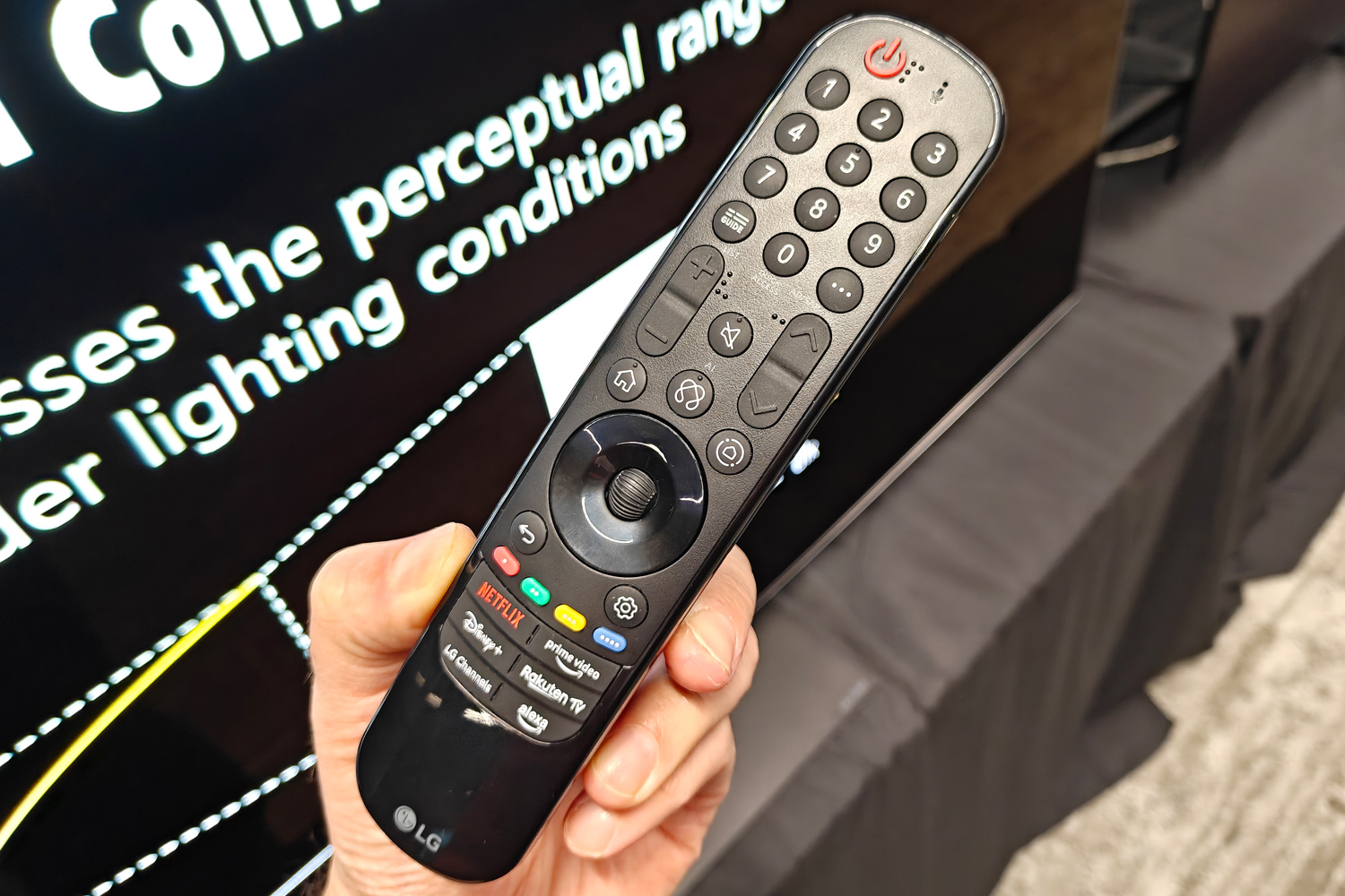 LG G5 OLED TV preview UK remote