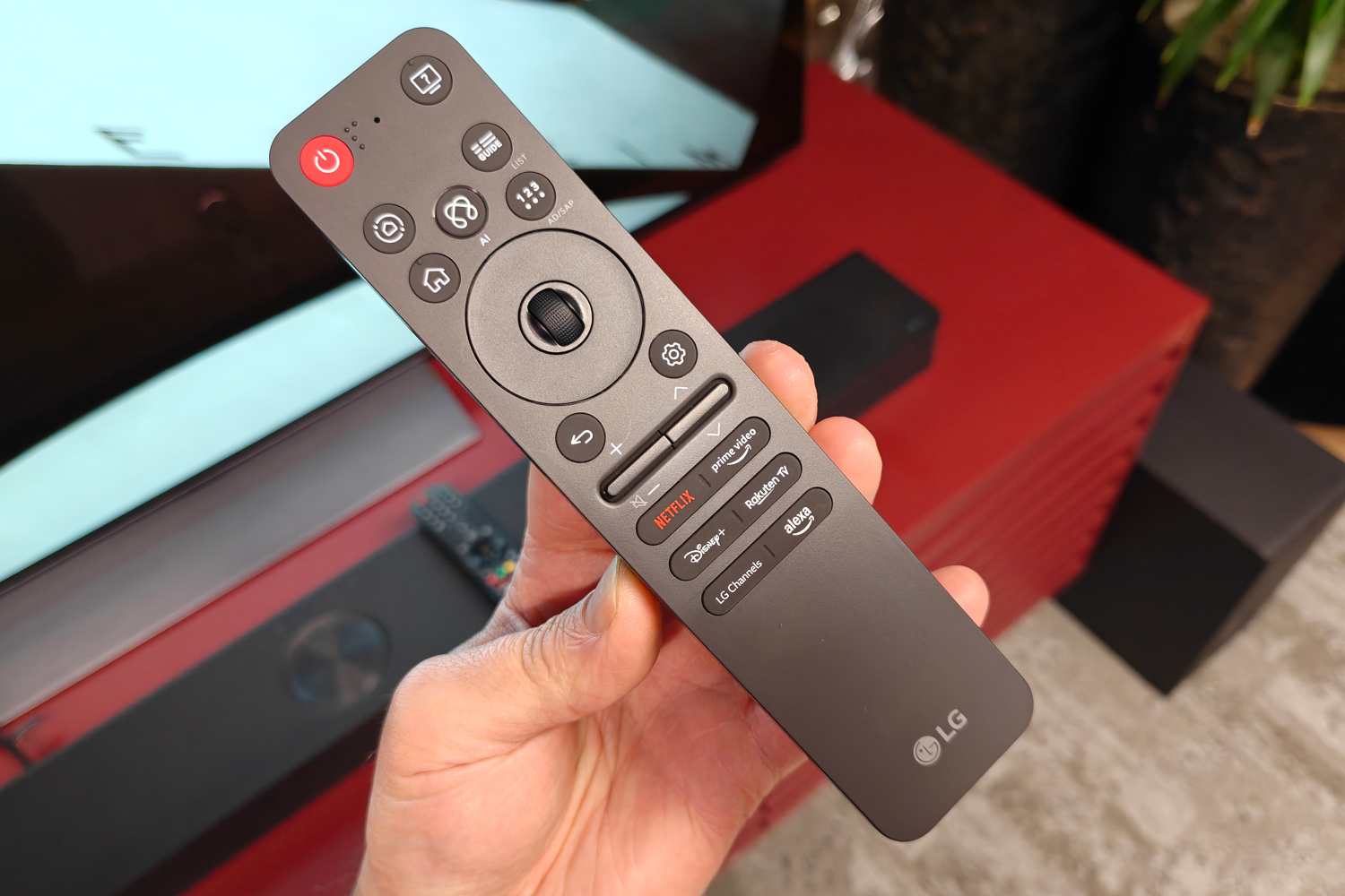 LG G5 OLED TV preview USA remote