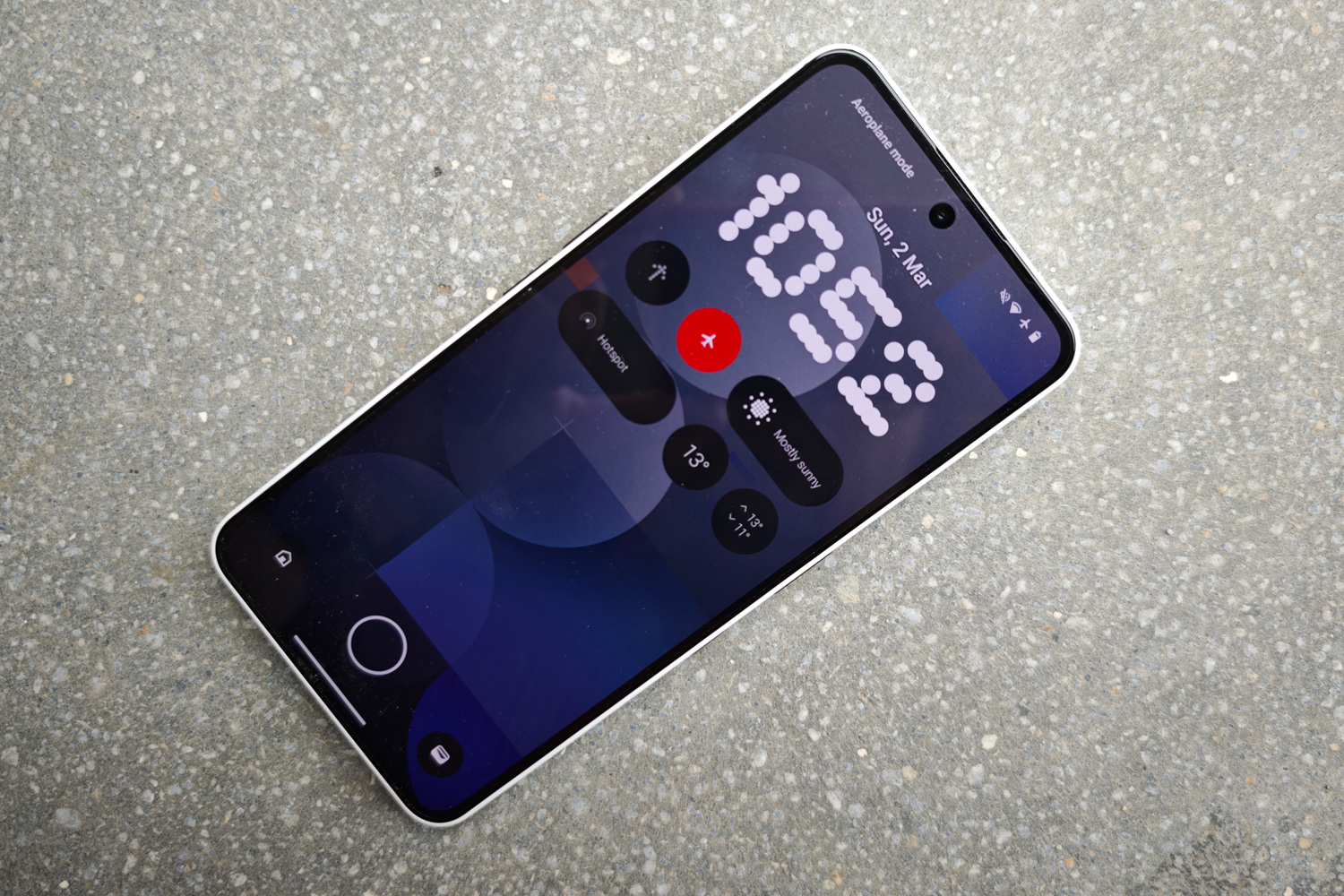 Nothing Phone 3a review front