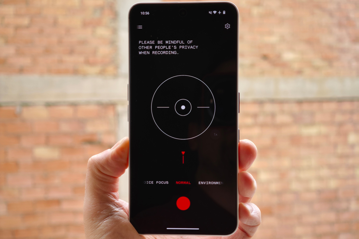 Nothing Phone 3a review recorder