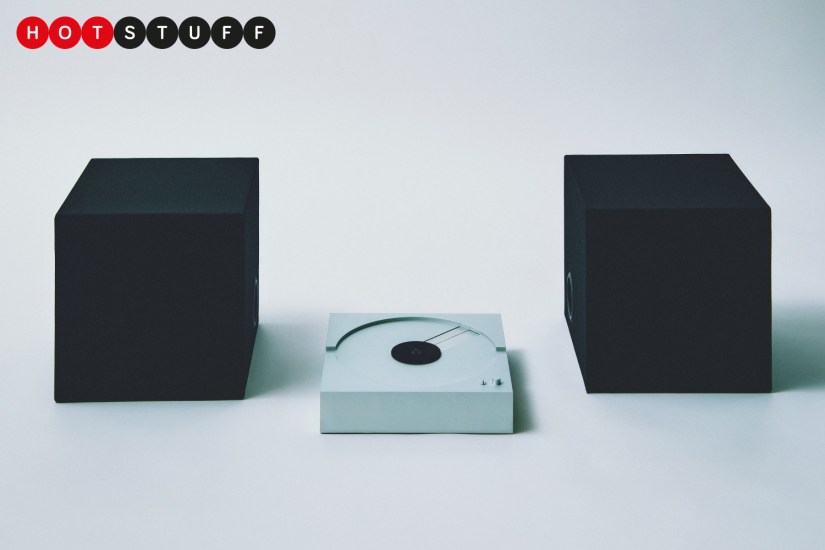 This ‘incomplete’ turntable plays your records the wrong way up