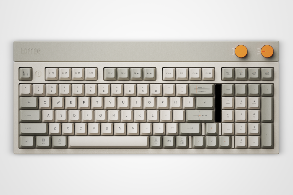 Lofree Block wireless keyboard, as featured in Stuff's round-up of the best wireless keyboards
