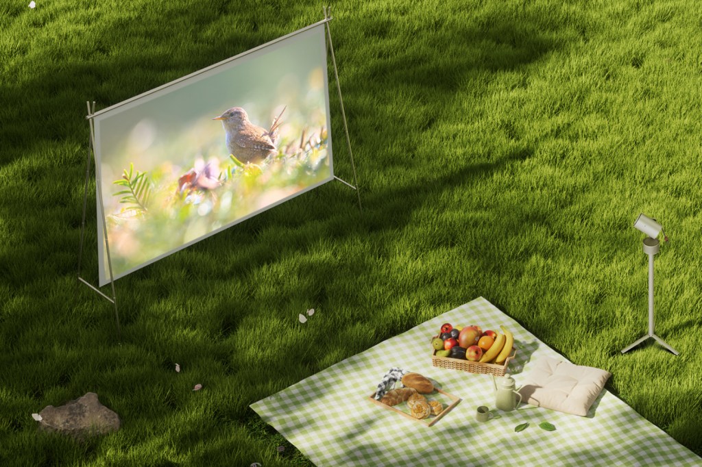 Xgimi outdoor projector screen hot stuff day