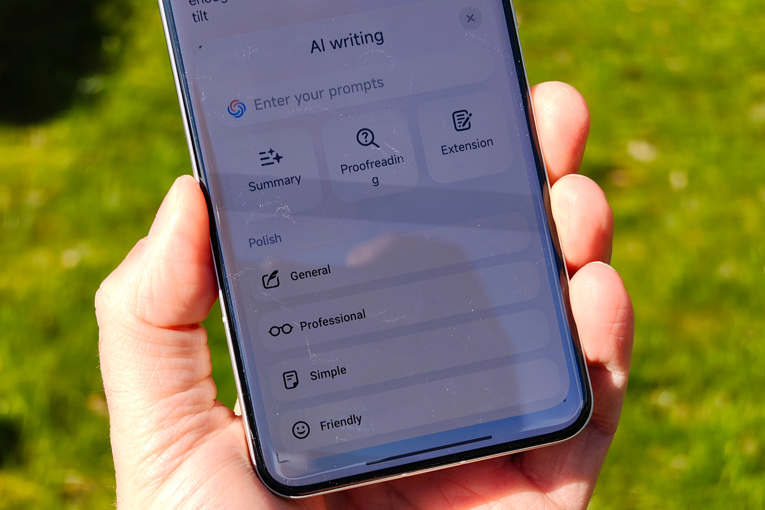 Xiaomi 15 Ultra review AI writing