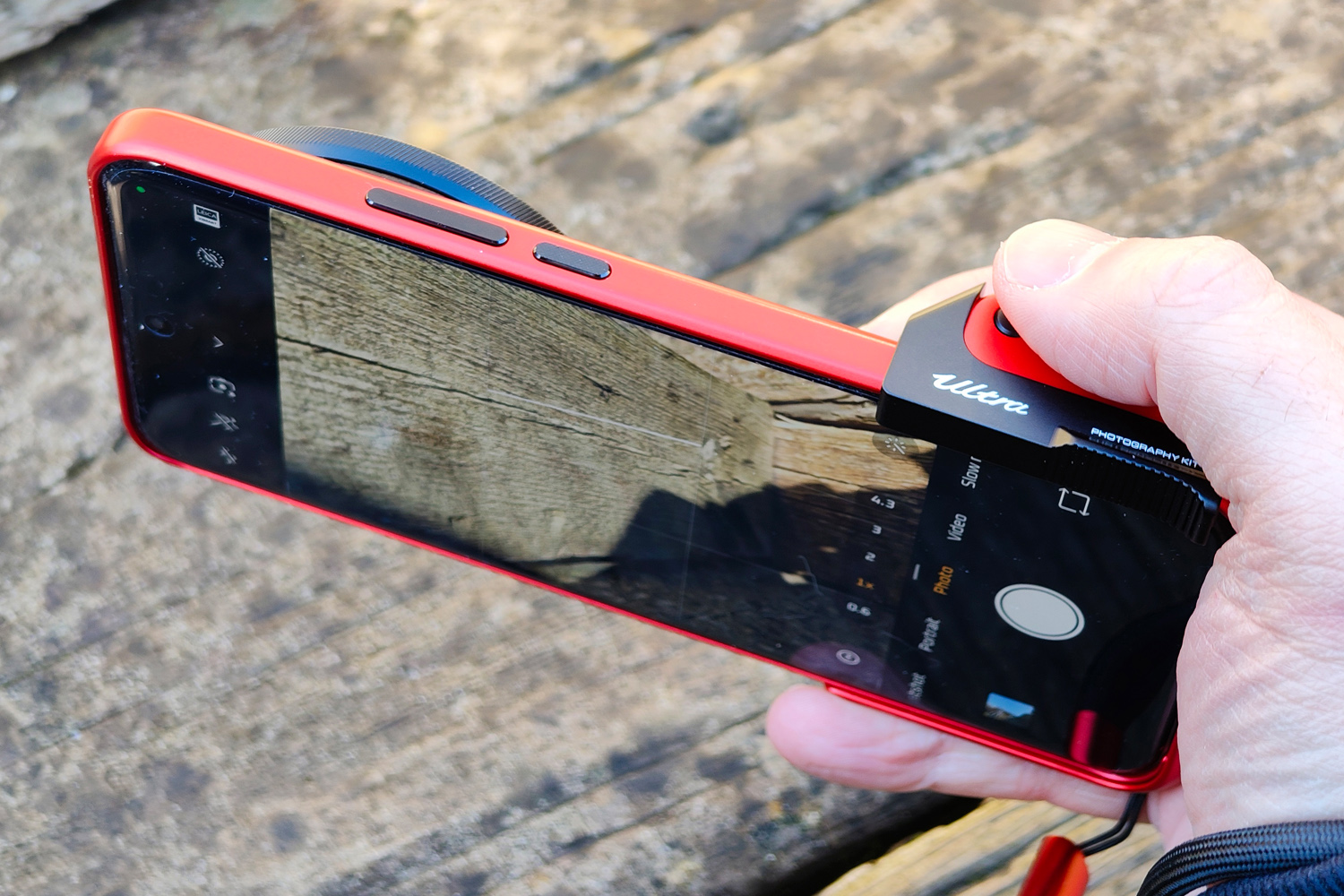 Xiaomi 15 Ultra review photography kit in hand