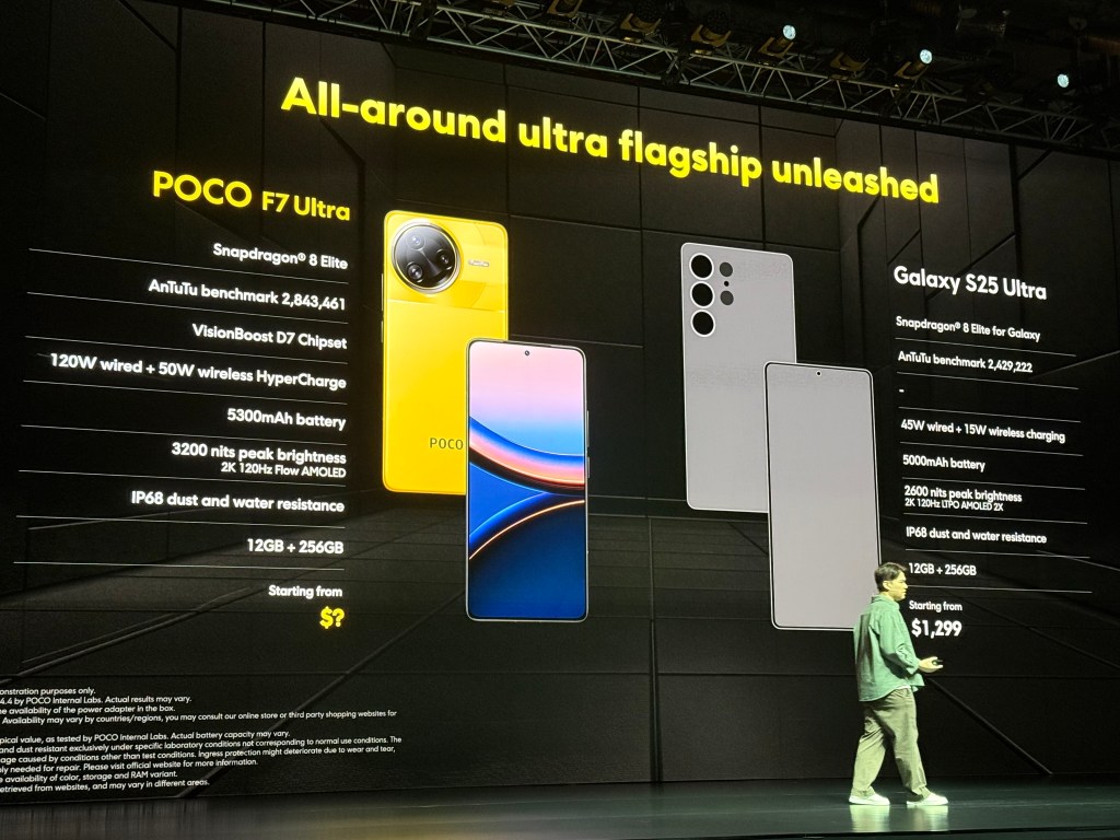 Poco F7 launch