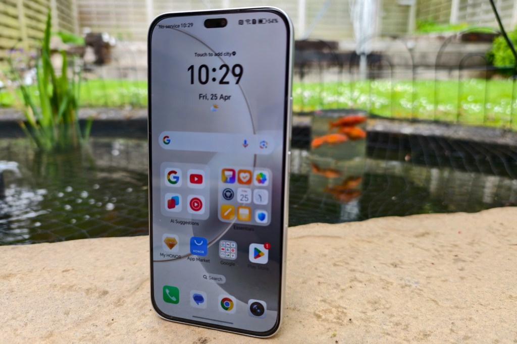 Honor 400 Lite review homescreen
