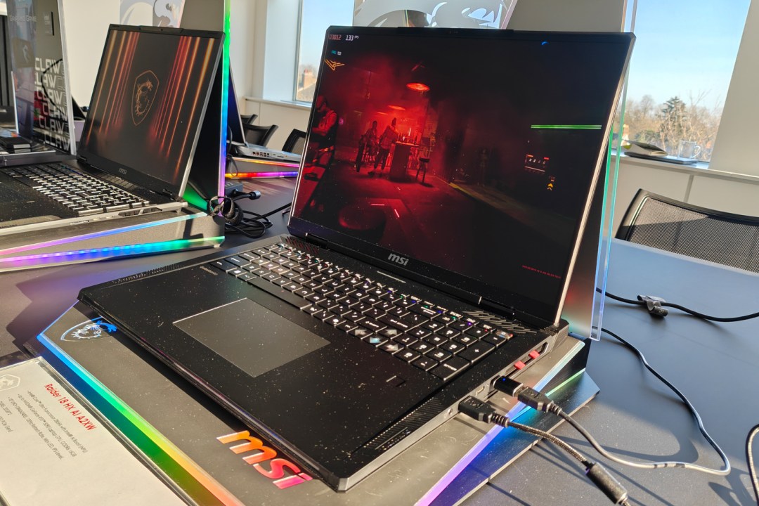 MSI Raider 18 2025 hands-on lead