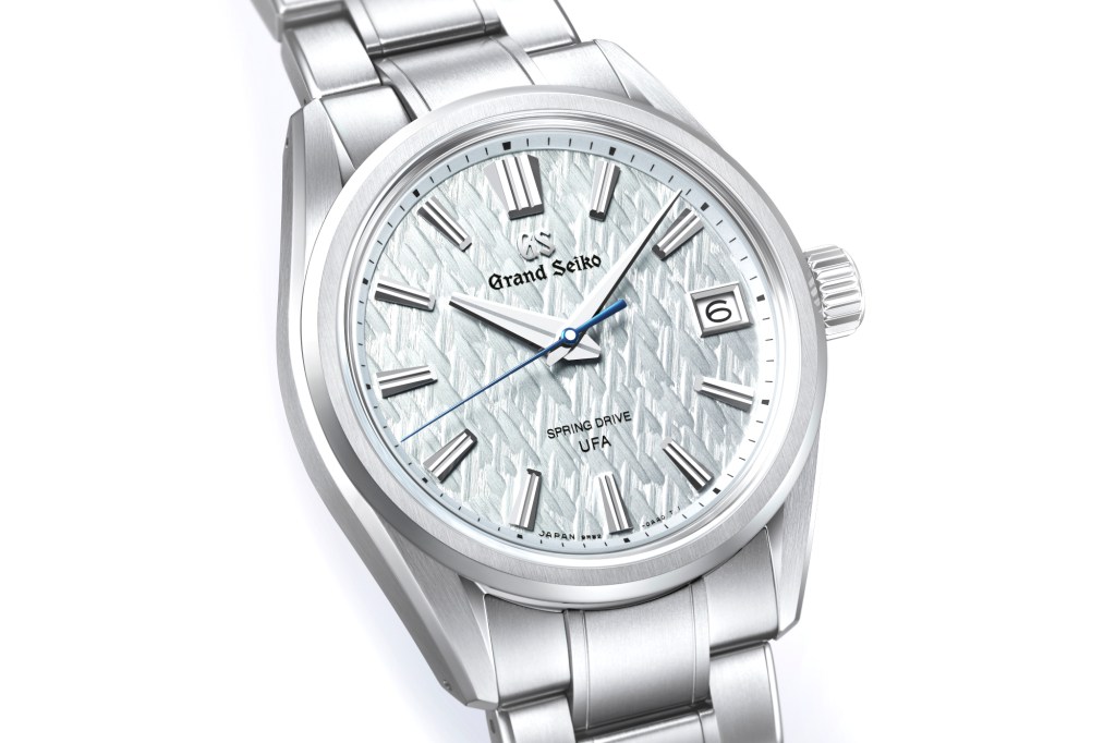 Grand Seiko Spring Drive U.F.A on a white background