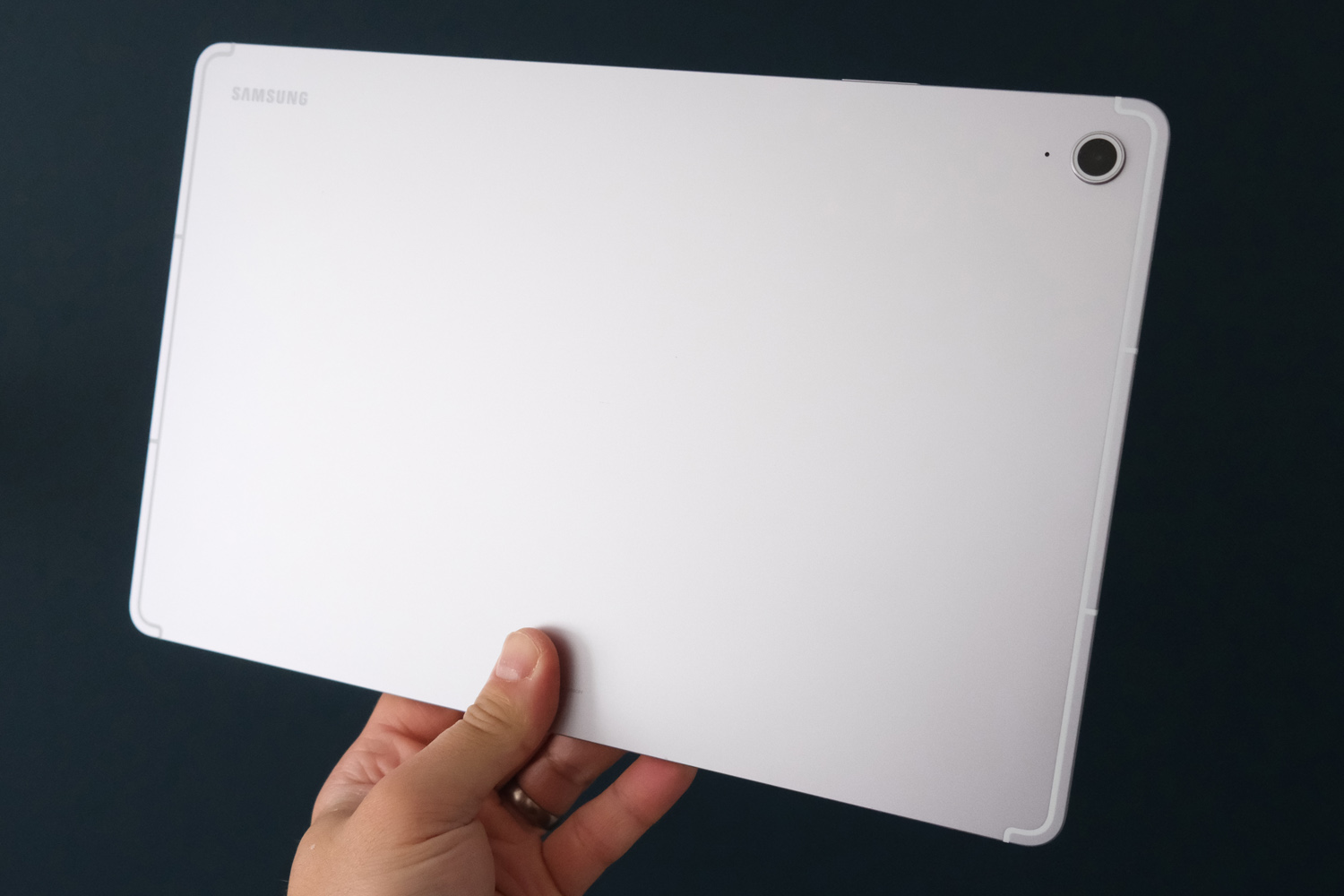 Samsung Galaxy Tab S10 FE plus review rear