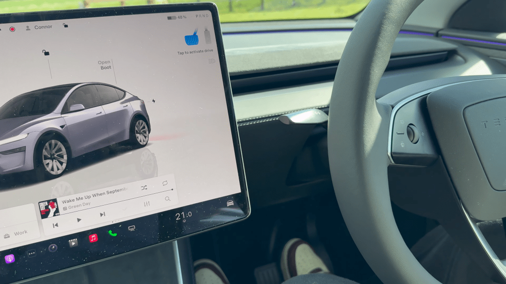 Autopilot on the Tesla New Model Y