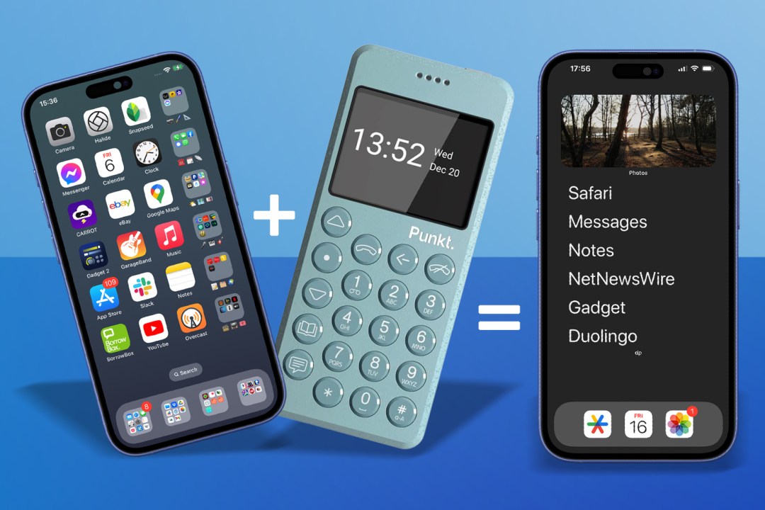 iPhone + Dumb Phone = refined iPhone