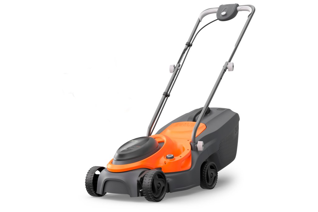 Flymo 18V SimpliMow 320 on white background