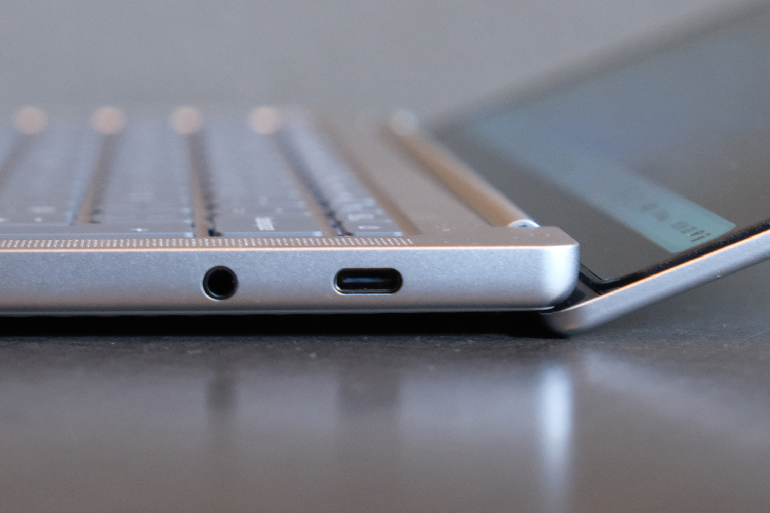 Lenovo Chromebook Plus 14 review ports right