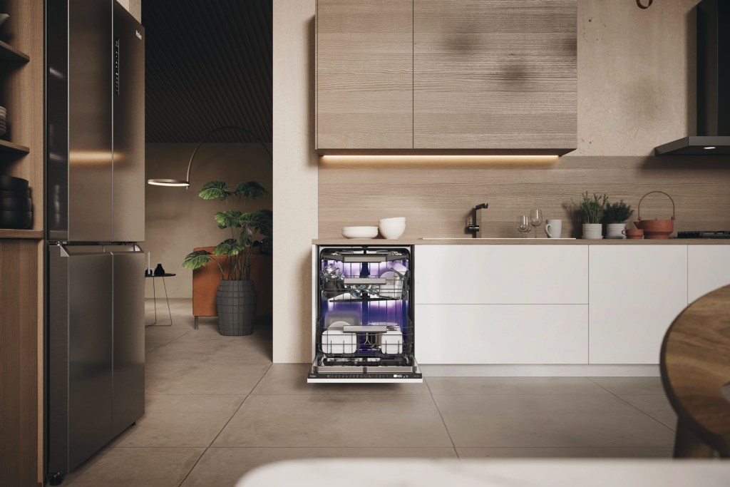 Smart kitchen with Haier appliances 